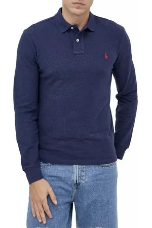 Ralph Lauren Langarm-Poloshirt Slim-Fit Weiches Hemd Weich, atmungsaktiv und angenehm auf der Haut - Verkäufer: eldigo