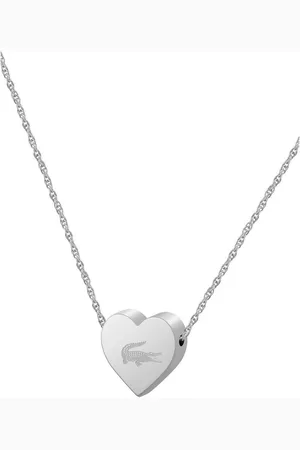 Lacoste Kette mit Anhänger LOVE MY CROC, Herz, 2040394, 2040395, 2040399