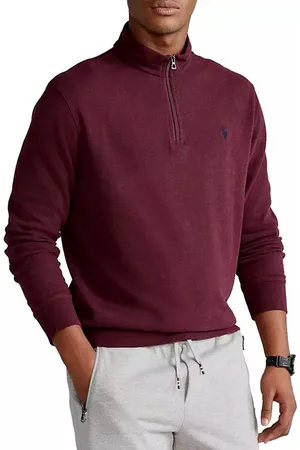 Ralph Lauren Troyer Half Zip Pullover Sweatshirt Entspannter Schnitt, Stehkragen, Halbreißverschluss - Verkäufer: eldigo