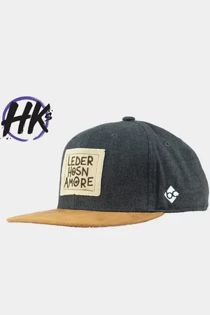 Bavarian Couture Snapback Cap "d´Hundskrippln: Lederhosnamore" - Snapback Cap (Snapbackcap) - Verkäufer: stuff-style