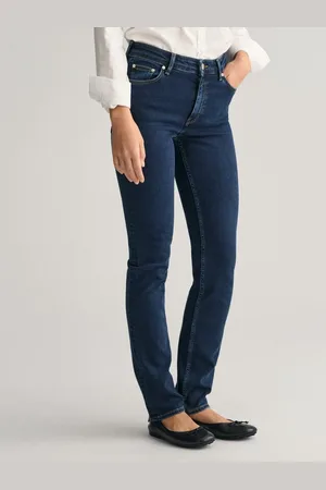 GANT Slim-fit-Jeans SLIM SUPER STRETCH JEANS 5-Pocket-Style, hochelastisch