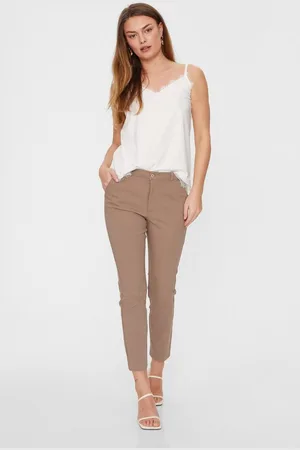 Freequent Stoffhose FQSOLVEJ knöchellang im Chino-Stil