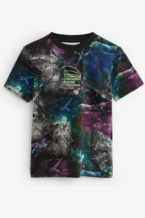 Next T-Shirt Kurzarm-T-Shirt mit durchgehendem Print (1-tlg) - Verkäufer: Germany GmbH