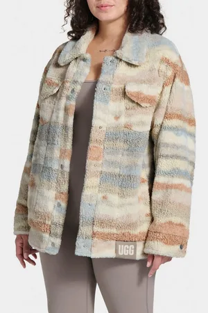 UGG Plüschjacke FRANKIE FLUFF JACKET TOPA in neuem Design