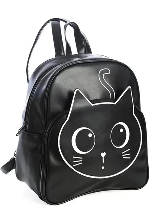 Banned Retro Rucksack Haru , Katzengesicht Print - Verkäufer: Schompi Trading e.K.