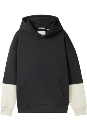 TOM TAILOR Sweatshirt Hoodie mit Bio-Baumwolle im 2-in-1 Look - Verkäufer: