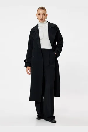 Koton Trenchcoat Regular Mit Bauchgurt - Verkäufer: