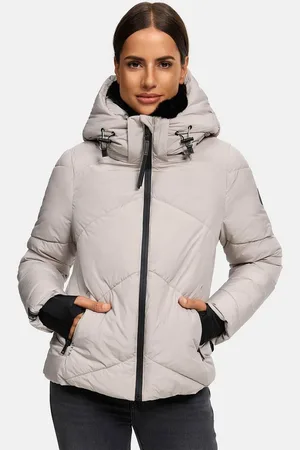 Marikoo Winterjacke Simaraa mit abnehmbarem Kunstfellkragen