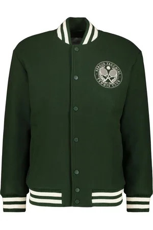 Sergio Tacchini Wolljacke CIRCOLO COACH JACKET Herren Übergangsjacke Herren, Filzjacke, Fleece, sportlich, Outdoor, Retro
