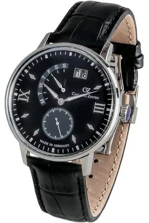 CARL VON ZEYTEN Quarzuhr CVZ0059BK Glatt Herrenuhr 45mm 5ATM CVZ0059BK Glatt Herrenuhr 45mm 5ATM - Verkäufer: Timeshop24