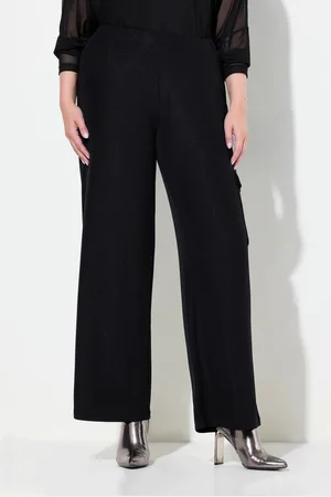 Miamoda Funktionshose Cargohose Straight Fit Glitzereffekt - Verkäufer: Popken Fashion Group