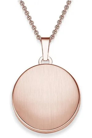 Amoonic Amulett Medaillon Rund zum Öffnen für Bilder Silber 925 Kette für Foto (inkl. Schmucketui), Anhänger aufklappbar befüllbar Foto Gold Rosegold vergoldet Geschenk - Verkäufer: