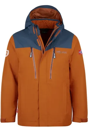 TROLLKIDS Outdoorjacke Kids Preikestolen 3in1 Jacket braun/beige - Verkäufer: Schuhe und Sport Klausmann
