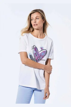 GOLDNER T-Shirt Kurzgröße: Jerseyshirt aus Druck - Verkäufer: