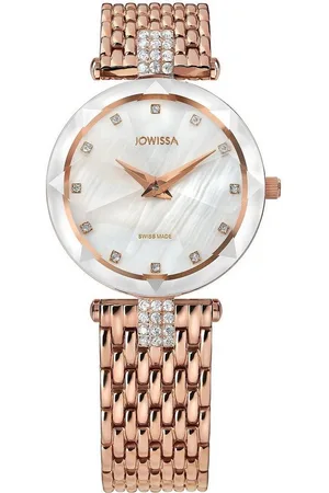 JOWISSA Quarzuhr J5.774.M Facet Strass Damenuhr 29mm 5ATM J5.774.M Facet Strass Damenuhr 29mm 5ATM - Verkäufer: Timeshop24