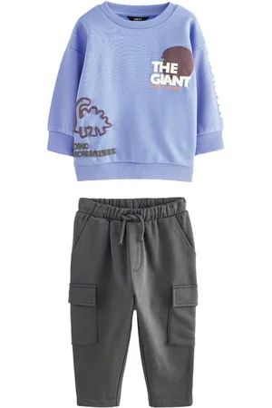 Next Sweatanzug Sweatshirt mit Placement-Print und Jogginghose (2-tlg) - Verkäufer: Germany GmbH