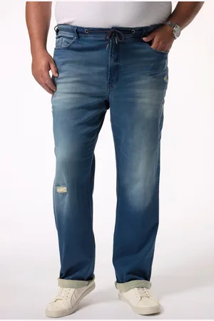 Men Plus 5-Pocket-Jeans Men+ Schlupfjeans Bauchfit Straight Fit 5-Pocket - Verkäufer: Popken Fashion Group