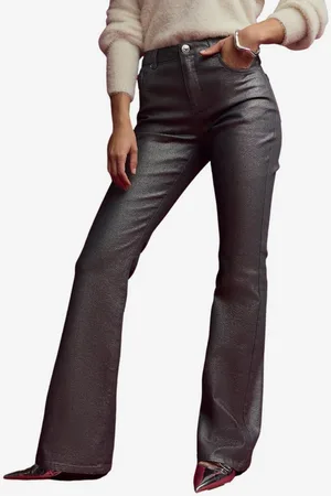 Next Schlagjeans Ausgestellte Jeans Glitzerbeschichtung (1-tlg) - Verkäufer: Germany GmbH