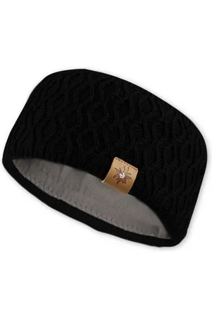 Bavarian Couture Strickmütze Stirnband Damen - GLITZER-EDELWEIß - - Verkäufer: Alpenwahnsinn Tracht & Lifestyle