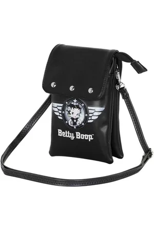 KARACTERMANIA Umhängetasche Betty Boop Motor Handytasche Umhängeportemonnaie Aufbewahrungstasche, Verstellbarer Schulterriemen - Verkäufer: okluge