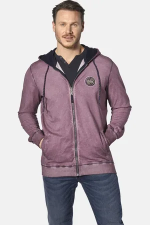 Jan Vanderstorm Kapuzensweatjacke PERKELMAN mit Rücken-Print - Verkäufer: VANDERSTORM VENTURES