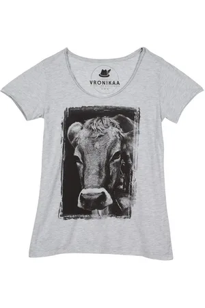 VRONIKAA Trachtenshirt Trachtenshirt Original Allgäuer Kuh Shirt Damen Kuh - Verkäufer: Alpine Fashion