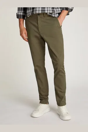 Calvin Klein Chinohose MODERN TWILL SLIM CHINO mit Logoprägung