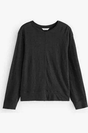 Next Langarmshirt Langarmoberteil aus 100 % Leinen – Kurzgröße (1-tlg) - Verkäufer: Germany GmbH