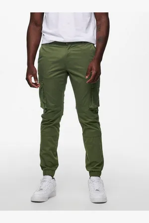 Only & Sons Cargohose Cargo Hose Verjüngter Schnitt Elastische Bündchen ONSCAM STAGE CARGO CUFF LIFE 6687 NOOS - Verkäufer: ARIZONAS