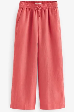 Next Stoffhose Weite Premium-Hose aus 100 % Leinen – Kurzgröße (1-tlg) - Verkäufer: Germany GmbH