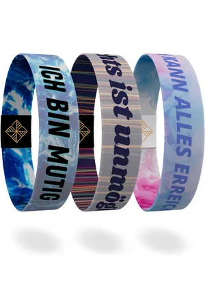 Juma Armband glaubensband - Set Selbstvertrauen - Motivations-Armbänder - Aus Stoff - Verkäufer: brands2love