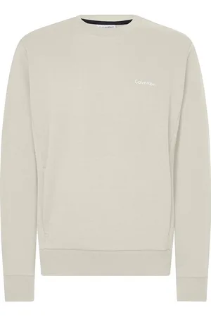 Calvin Klein Sweatshirt MICRO LOGO REPREVE SWEATSHIRT mit halsnahmen Rundhalsausschnitt