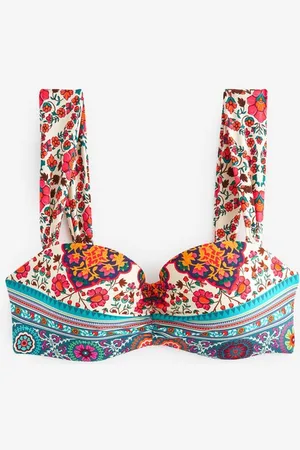 Next Bandeau-Bikini-Top Figurformendes, wattiertes Bandeau-Bikinitop (1-St) - Verkäufer: Germany GmbH