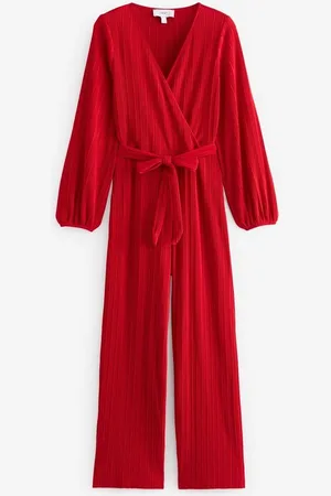 Next Jumpsuit Plissierter Langarm-Jumpsuit, Kurzgröße (1-tlg) - Verkäufer: Germany GmbH