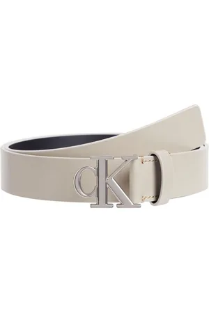 Calvin Klein Ledergürtel MONO PLAQUE LTHR BELT 30MM mit Logoschnalle