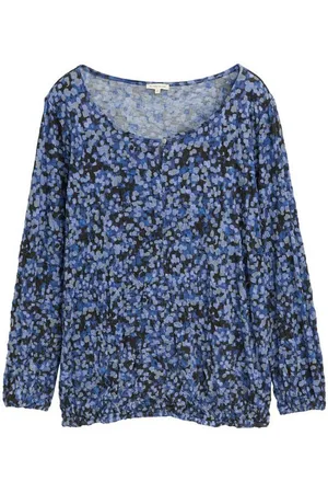 TOM TAILOR Langarmshirt mit All-Over Print