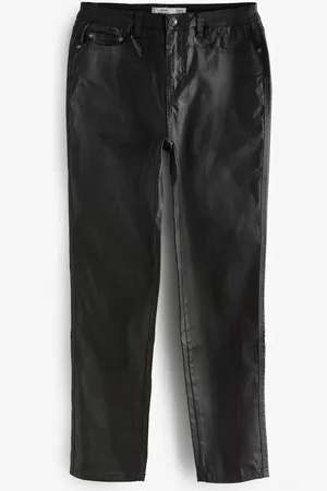 Next Mom-Jeans Beschichtete Mom-Jeans – Kurzgröße (1-tlg) - Verkäufer: Germany GmbH