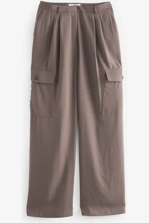 Next Cargohose Tailored Fit Hose mit weitem Bein, Kurzgröße (1-tlg) - Verkäufer: Germany GmbH