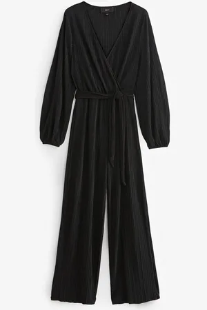Next Jumpsuit Plissierter Langarm-Jumpsuit, Kurzgröße (1-tlg) - Verkäufer: Germany GmbH