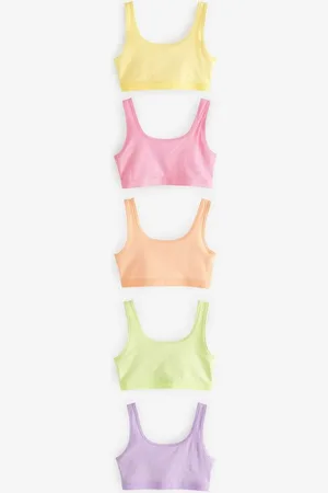 Next Crop-Top Kurzes Top mit U-Ausschnitt, 5er-Pack (5-tlg) - Verkäufer: Germany GmbH