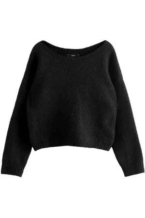 Next Carmenpullover Weicher schulterfreier Strickpullover mit Alpaka (1-tlg) - Verkäufer: Germany GmbH