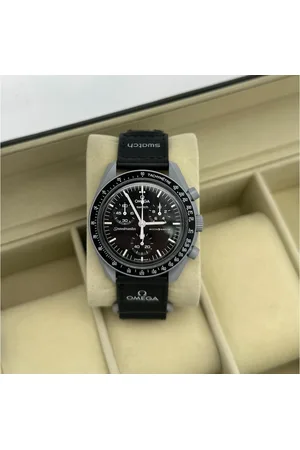 Swatch Chronograph Omega Moon Mission to the Moon Mission to Moon, S033M100, (Komplettset), Im Omega Speedmaster Design - Verkäufer: HSSUPPLY