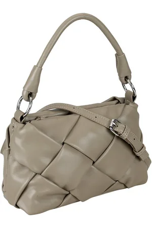 Alessandro Schultertasche Giorgia, Elegante Flechttasche mit Trageriemen