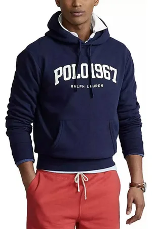 Ralph Lauren Kapuzensweatshirt Kapuzen Sweatshirt Logo Fleece Hoodie Sweater Pulli Hooded Jumper sofortige Authentifizierung über einen QR-Code - Verkäufer: eldigo