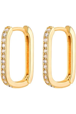 Karma Paar Creolen Ohrringe Zirkonia Gold Damenohrringe Kreolen Ohrschmuck (Ohrringset Ohrringpaar, Geschenk für Sie Damenohrschmuck), Damenohrschmuck Creolenset Creolenpaar - Verkäufer: Sanixa