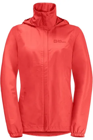 Jack Wolfskin Regenjacke Stormy Point 2L mit Logo und Markenschriftzug - Verkäufer: bonvenon