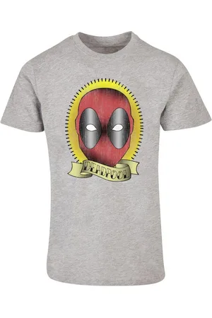 Absolute Cult T-Shirt Herren Deadpool - Tattoo Print T-Shirt (1-tlg)