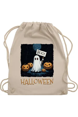 Shirtracer Turnbeutel Boo Geist Halloween I Spukwald im Vollmond I Gruselnacht, Gruslig, S, Halloween Beutel - Verkäufer: