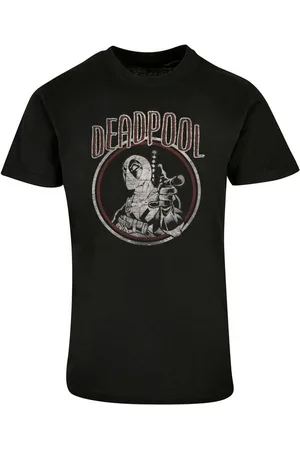 Absolute Cult T-Shirt Herren Deadpool - Vintage Circle T-Shirt (1-tlg)