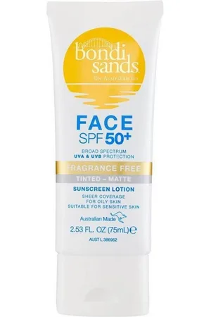 BONDI Make-up Sunscreen Face Lotion SPF 50+ F/F Matte Tinted 75ml - Verkäufer: Haibu
